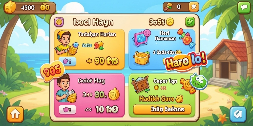 Tampilan antarmuka yang user-friendly dan mudah dinavigasi.