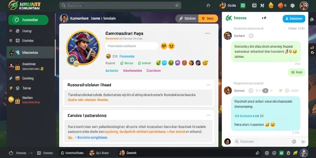 Fitur live chat untuk bantuan cepat.