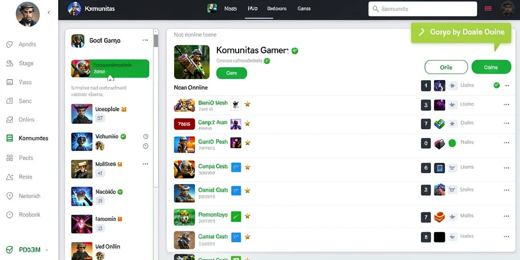 Contoh level yang menantang dan penuh aksi.
