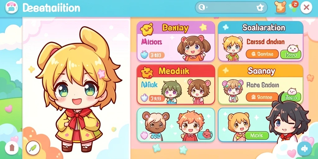 Mode multiplayer yang memungkinkan pemain berkompetisi.