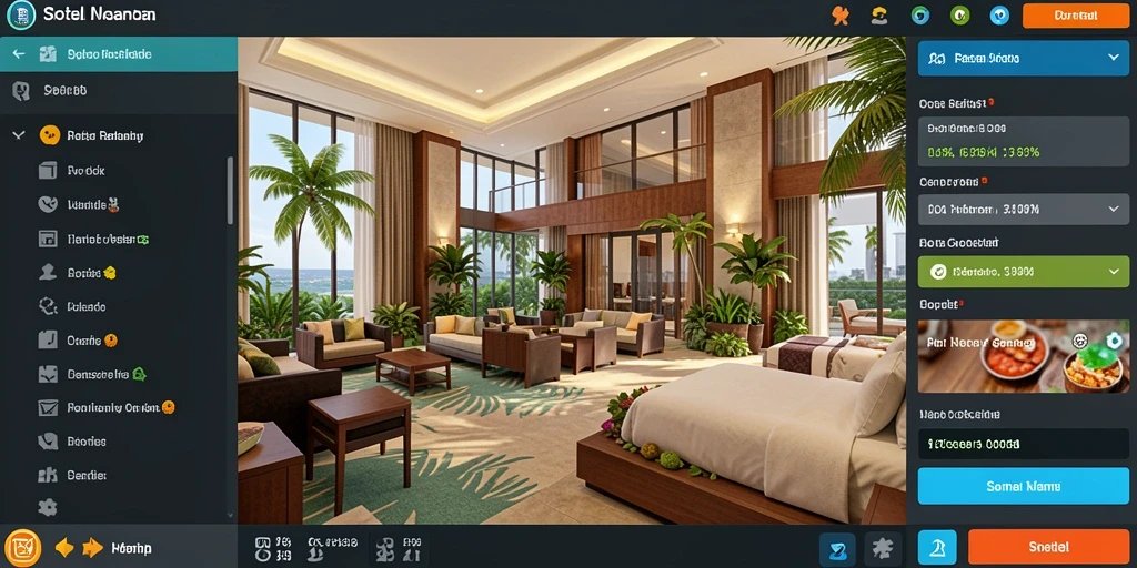 Screenshot dari level yang menantang dan penuh aksi.