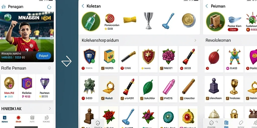 Sistem hadiah yang memotivasi pemain untuk bermain.