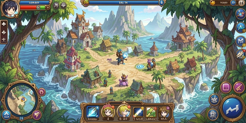 Mode multiplayer yang memungkinkan kerja sama tim.