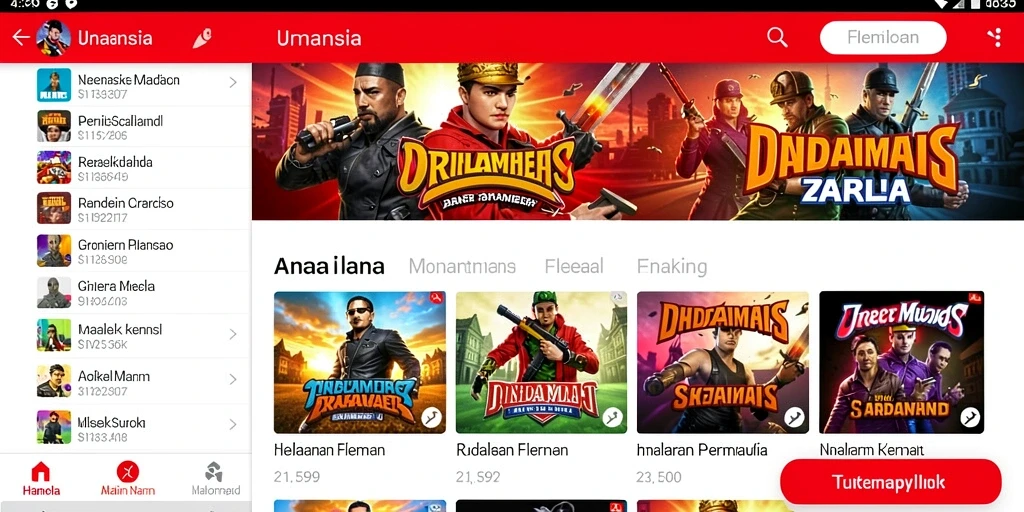 Preview upgrade karakter setelah pertarungan.